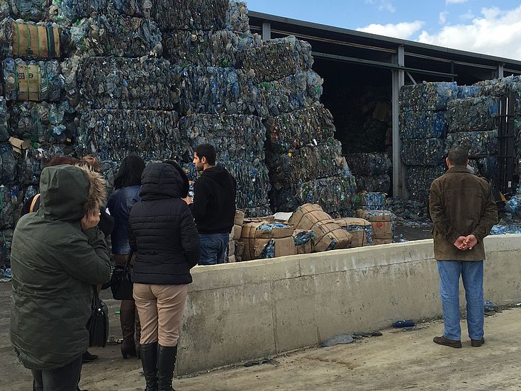 Plastic recycling plant in Zahleh ...