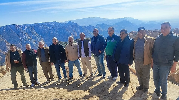 District Governors in Dana Reserve
